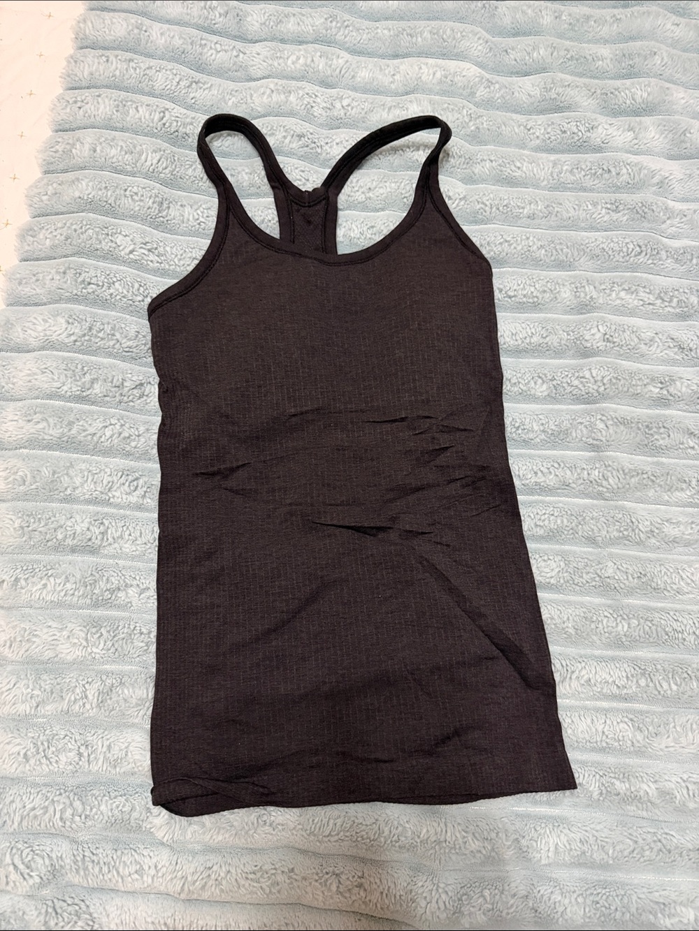 lululemon athletica Black Racerback Tank
